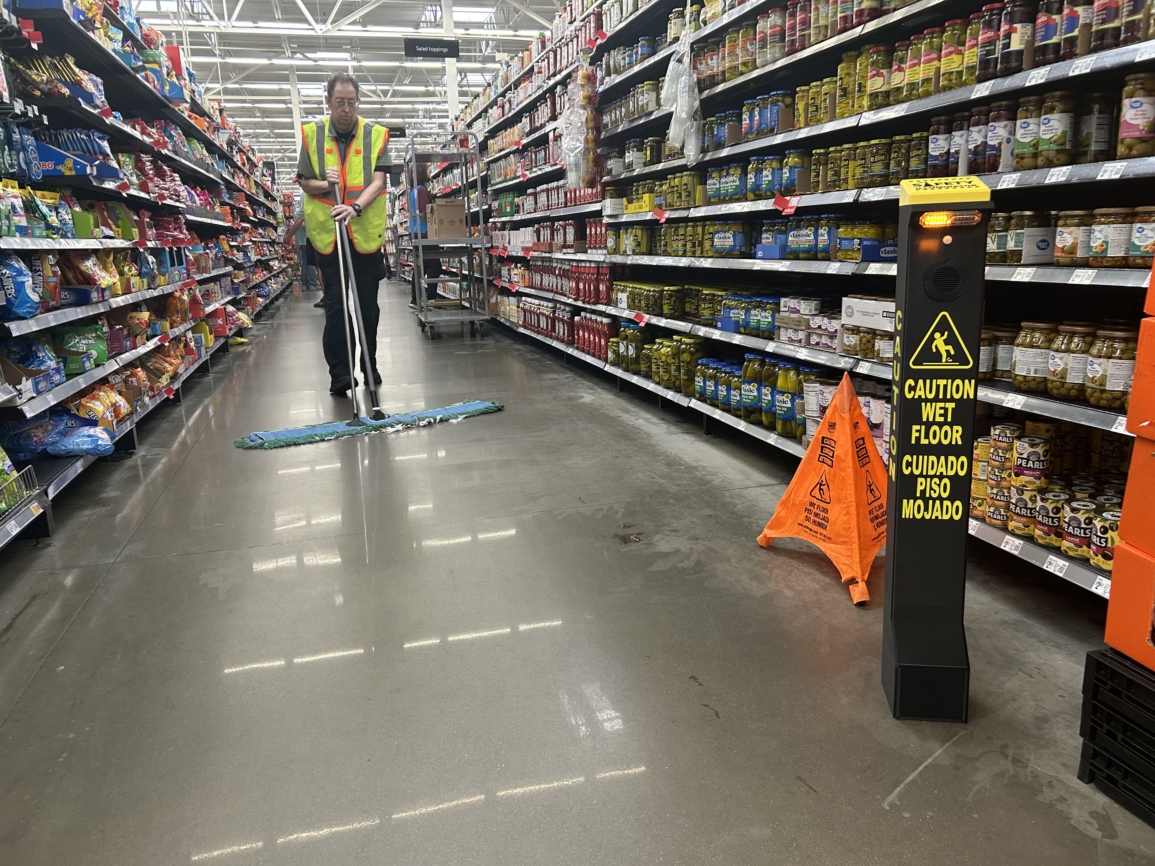 Grocery aisle